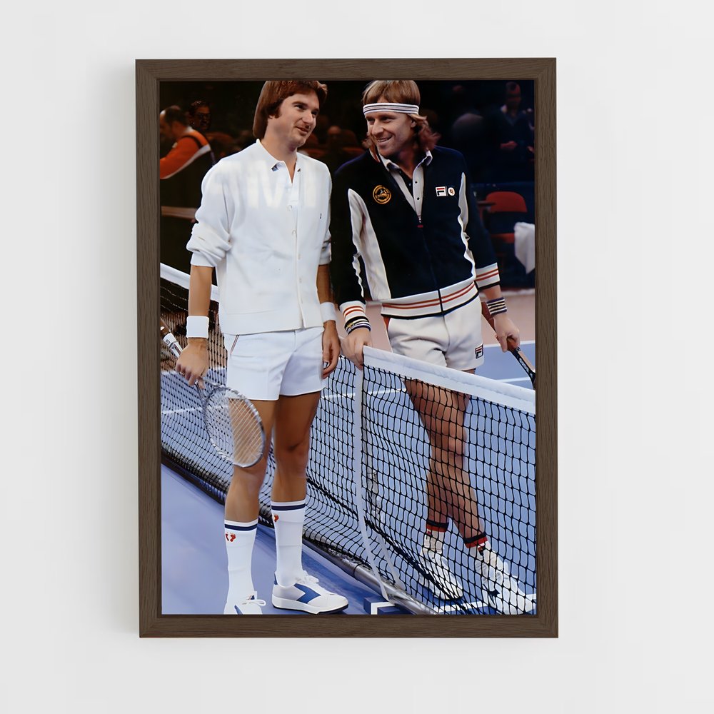 Poster Jimmy de connors – affiche Tennis (vue 5)